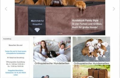 DoggyBed Shop Relaunch