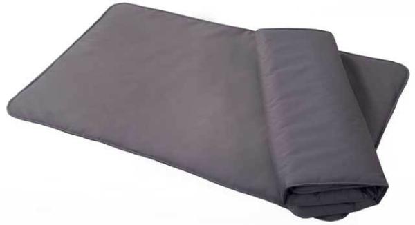 Anti-allergische Hundedecke 104x64cm grau