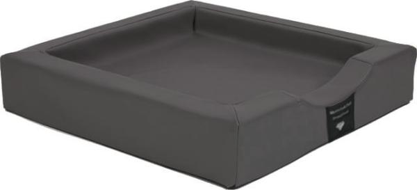 Hundebett Compact 80x80x16cm grau