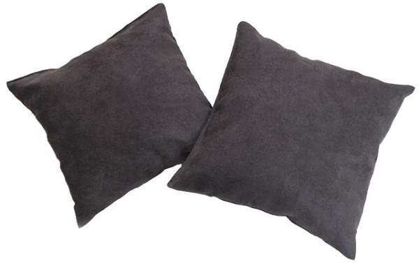Robuste Spielkissen 2er Set 30x30cm grau