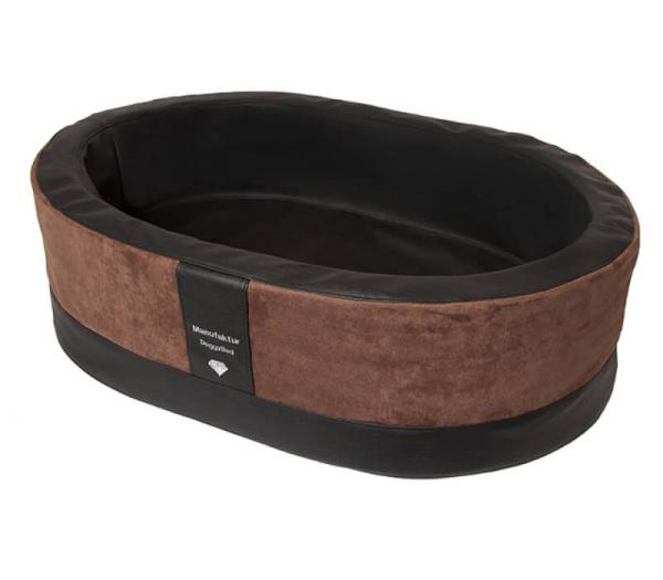 Hundekorb Paddy braun/schwarz