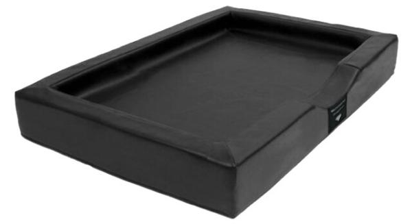 Orthopädisches Hundebett Visko Compact Style 100x80x16cm schwarz