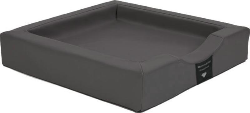 Orthopädischer Hundekorb Visko Compact Style 80x80x16cm grau Orthopädischer Hundekorb Visko Compact Style 80x80x16cm grau