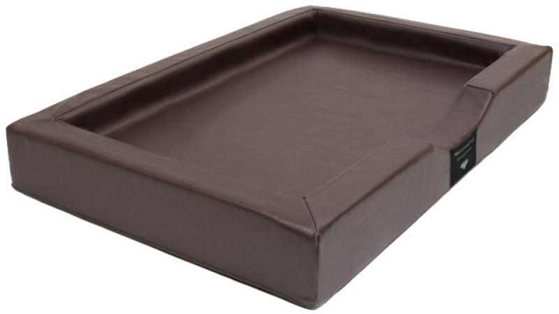 Orthopädisches Hundebett Visko Compact Style 120x80x16cm braun Orthopädisches Hundebett Visko Compact Style 120x80x16cm braun