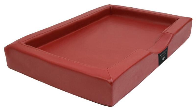 Orthopädischer Hundekorb Visko Compact Style 100x80x16cm rot