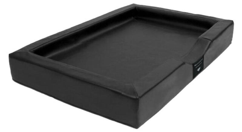 Orthopädisches Hundebett Visko Compact Style 100x80x16cm schwarz Orthopädisches Hundebett Visko Compact Style 100x80x16cm schwarz